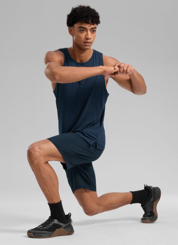 Feathery-Fit Linerless Athletic Shorts 9''
