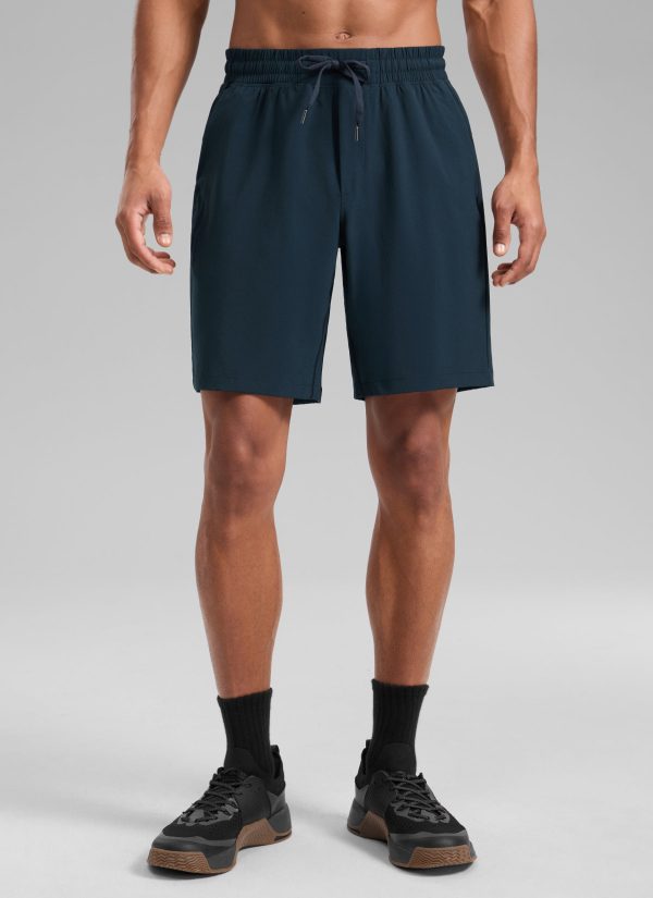 Feathery-Fit Linerless Athletic Shorts 9''