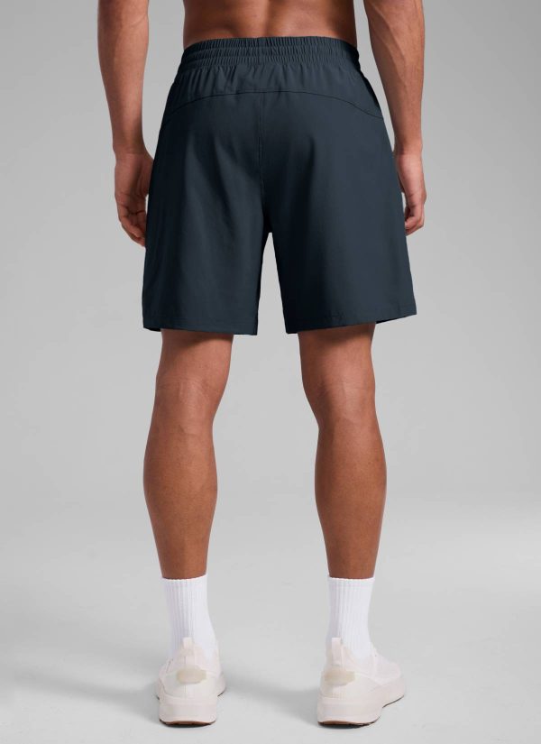 Feathery-Fit Athletic Shorts 7''- Lined